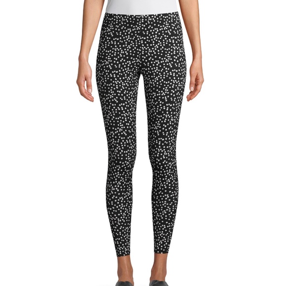 Black and white  Ankle Leggings - Picture 1 of 8